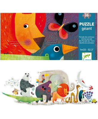 Djeco Animal Parade Giant Puzzle 36pcs