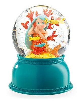 Djeco Mermaid Night Light Globe