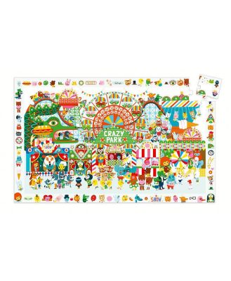 Djeco Observe Crazy Park Puzzle 35pc