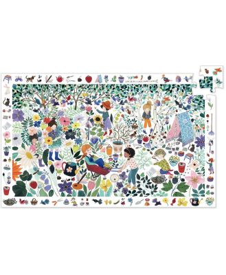 Djeco Observe Thousand Flowers Puzzle 100pcs