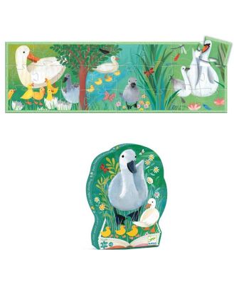 Djeco The Ugly Duckling Puzzle 24pc