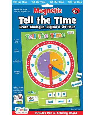 Tell the Time Magnetic Chart