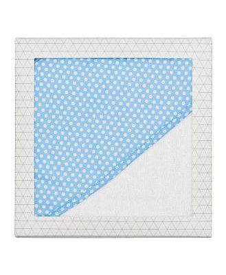 Baby Hooded Towel Blue Dot