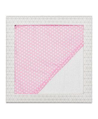 Baby Hooded Towel Pink Dot