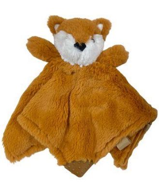 Fox Baby Comforter Blanket - Rust