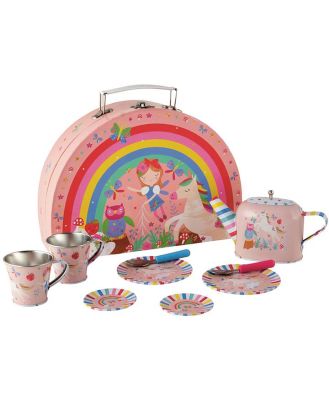 Rainbow Fairy 10 Piece Tea Set