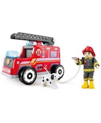 Hape Fire Truck Rescue Team