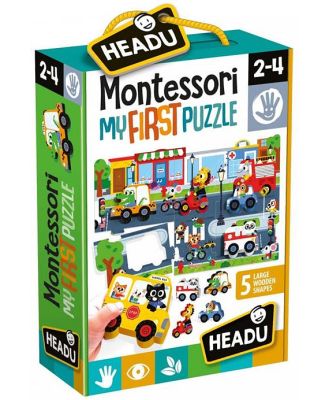 Headu Montessori First Puzzle The City