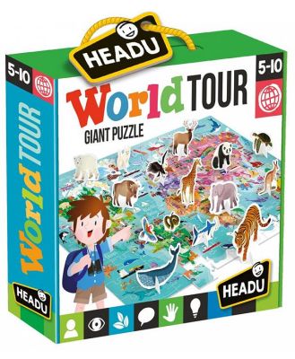 Headu World Tour Puzzle