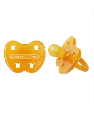 Hevea - Classic Pacifier - ROUND Teat - 2 Pack - 3 to 36 Months