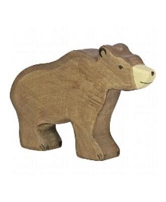 Holztiger Wooden Brown Bear