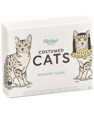 Ridleys Costumed Cats Memory Game
