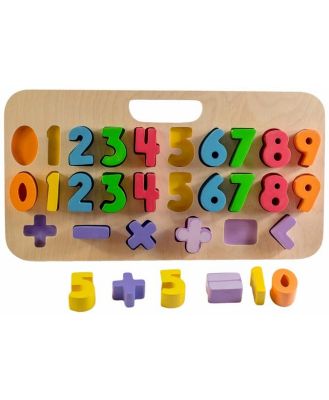 Kiddie Connect Carry Around Number Puzzle
