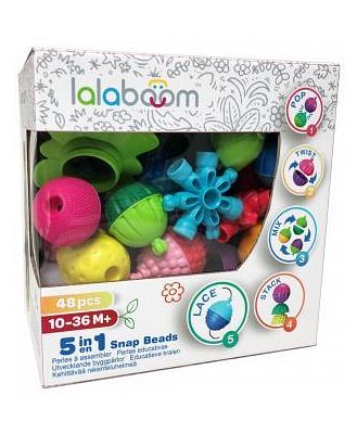 Lalaboom Beads and Accessories 48 PCS