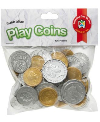 Australian Money Play Coins 106pcs