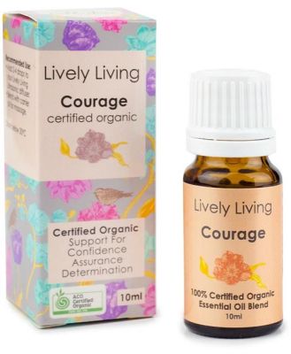Lively Living 100% Certified Organic Essential Oil Courage