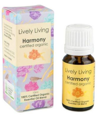 Lively Living 100% Certified Organic Essential Oil Harmony Blend