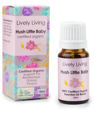 Lively Living 100% Certified Organic Essential Oil Hush Little Baby