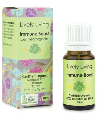 Lively Living 100% Certified Organic Essential Oil Immune Boost
