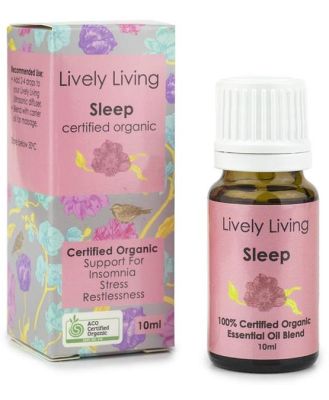 Lively Living 100% Certified Organic Essential Oil Sleep