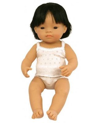 Miniland Asian Baby Boy Doll