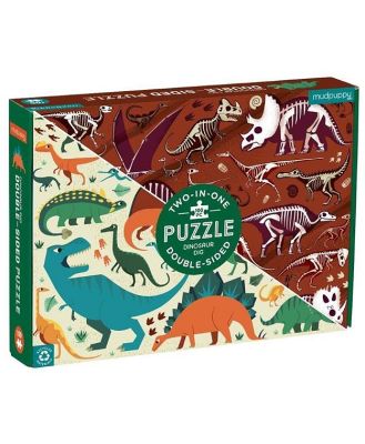 Double Sided Puzzle 100Pc Dinosaur