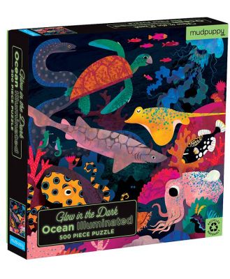 Glow in the Dark Ocean Puzzle 500pc