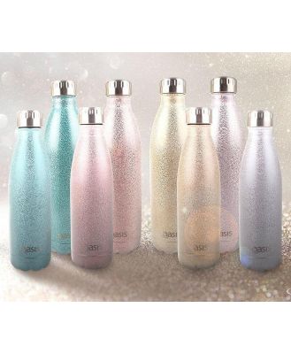 Oasis Shimmer Stainless Steel Double Wall Insulated Water Bottles