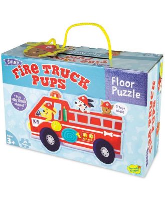 Fire Truck Pups Floor Puzzle