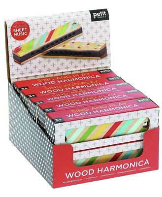 Sing & Play Wood Harmonica
