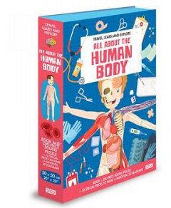 All About the Human Body 3D Puzzle and Book Set