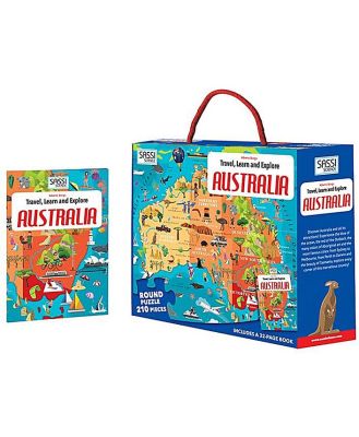 Australia Puzzle 210pc and Book