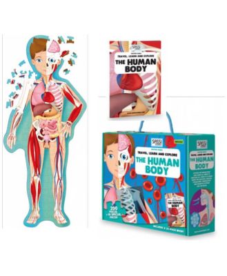 The Human Body 200pc Puzzle and Book