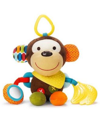 Skip Hop Bandana Buddies Monkey Stroller Toy