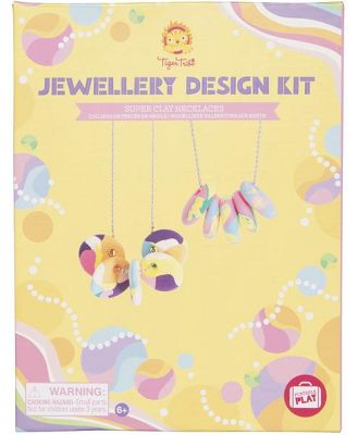 Tiger Tribe Jewellery Design Kit - Super Clay Necklaces