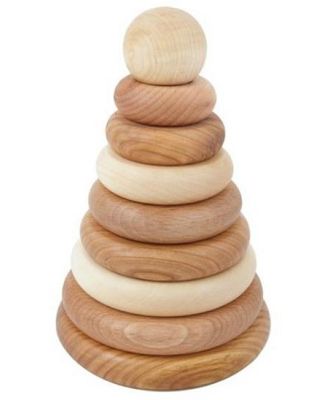 Wooden Story Natural Round Stacker