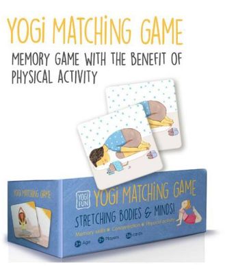 Yogi FUN Yoga Yogi Matching Game