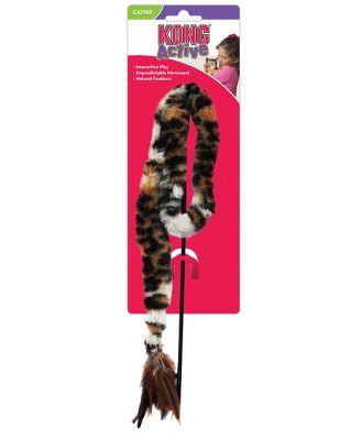 3 x KONG Swizzle Bird Cat Teaser Wand