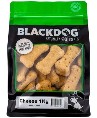 Black Dog Naturally Baked Cheese Australian Biscuit Treats for Dogs 1kg