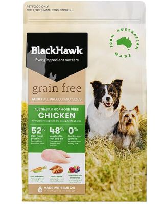 Black Hawk Grain Free Chicken Adult Dry Dog Food 15kg