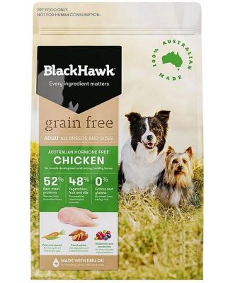 Black Hawk Grain Free Chicken Adult Dry Dog Food 2.5kg