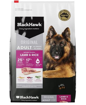 Black Hawk Original Lamb & Rice Adult Dry Dog Food 10Kg