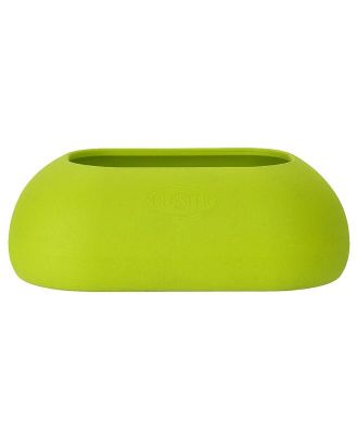 Buster IncrediBowl Wet and Dry Food Bowl for Long Eared Dogs - Large Green