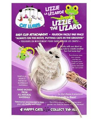 Cat Lures Replacement for Cat Lures & Wands - Lizzie the Lizard