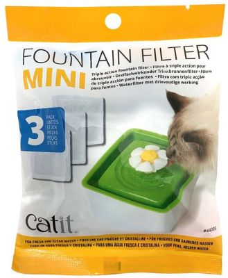 Catit 2.0 - Senses Cartridge Filters for Mini Flower Water Fountain (3 Pack)
