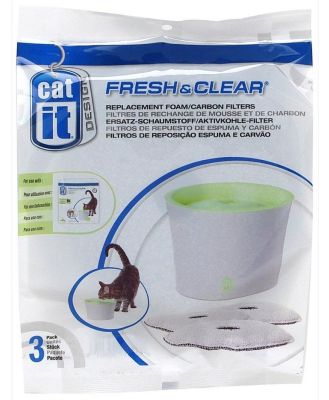 Catit Replacement Filters for 3 Litre Fresh & Clear Fountain