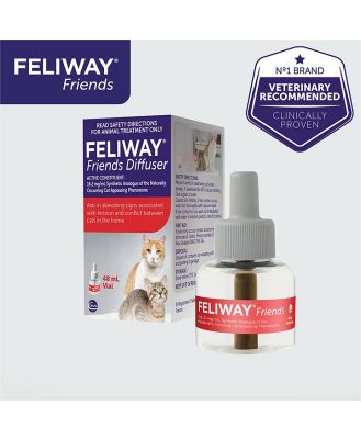 Feliway Friends Calming Pheromone for Multi-Cats - 48ml Refill Bottle