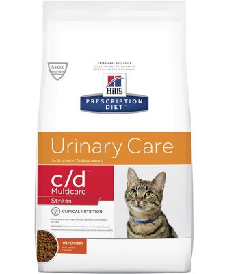 Hills Prescription Diet c/d Multicare Stress Urinary Care Dry Cat Food 3.86kg