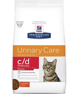 Hills Prescription Diet c/d Multicare Stress Urinary Care Dry Cat Food 7.98kg