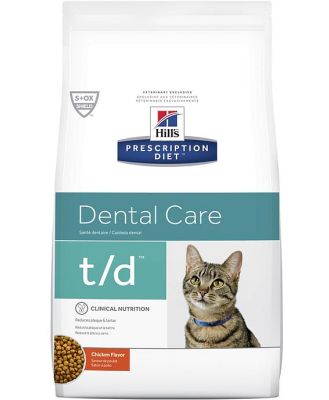 Hills Prescription Diet t/d Dental Care Dry Cat Food 1.5kg